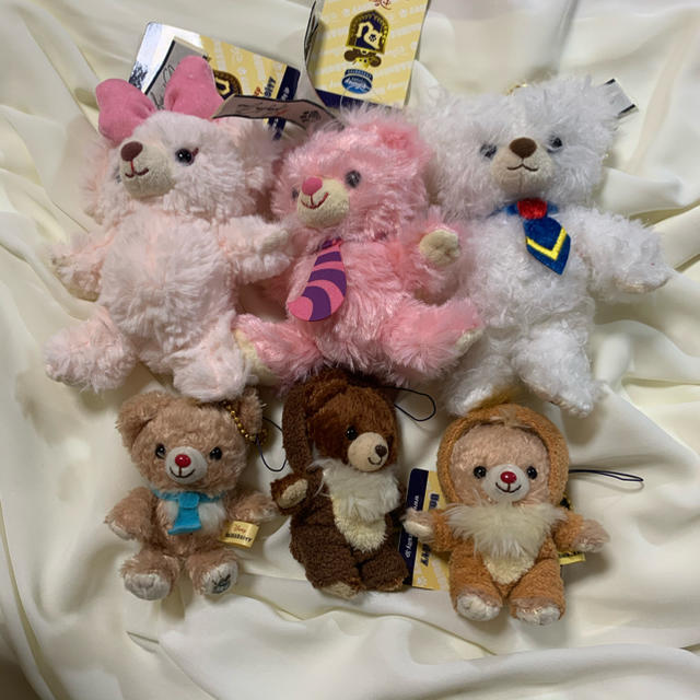 Disney - ユニベアシティ ぬいぐるみキーホルダー セットの通販 by