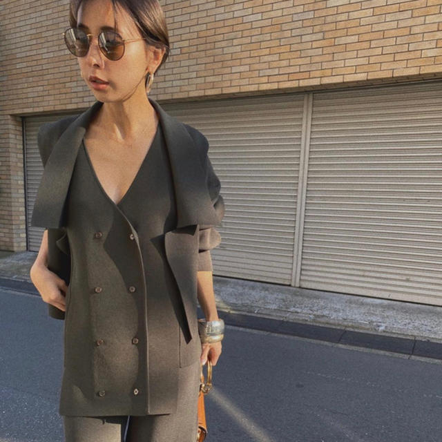 Ameri VINTAGE - AMERI VINTAGE セットアップ 新品未使用 カーキの通販