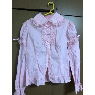 Angelic Pretty（シャツ/ブラウス(長袖/七分) ・ ブラウン/茶色系）の