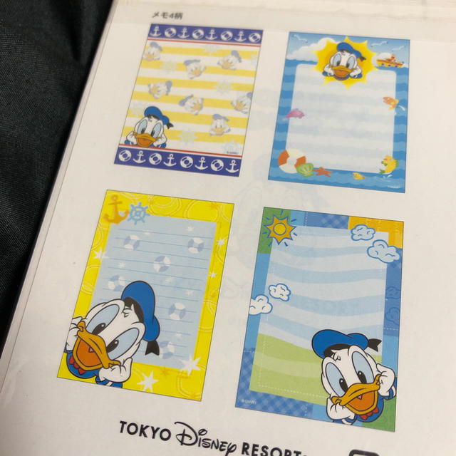 ドナルドダック - ドナルドダック メモ帳の通販 by シロ｜ドナルド