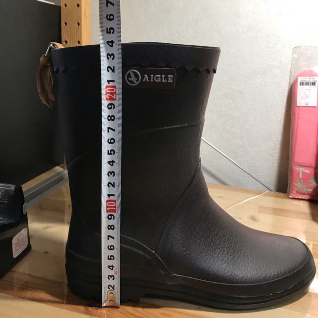 AIGLE - エーグル レインブーツ ビソン 37の通販 by さやか's shop