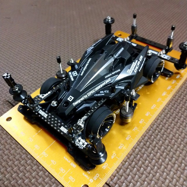 ミニ四駆 完成品 アバンテMKⅢ アズールの通販 by ゆかちん's shop｜ラクマ