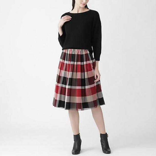 BURBERRY BLUE LABEL - ブルーレーベル 2Way リバーシブル スカートの