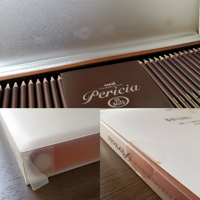 三菱鉛筆 - 三菱鉛筆 色鉛筆 ユニーカラードペンシル ペリシア 36色の