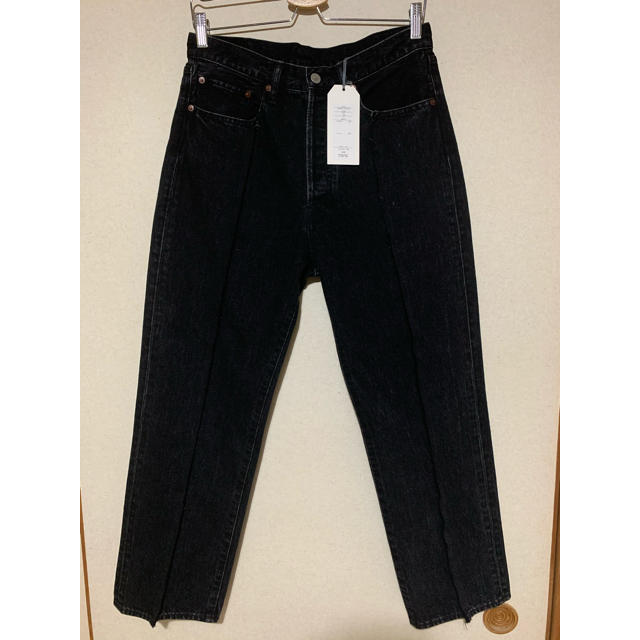 UNUSED - UNUSED Remake Black Denim Pantsの通販 by つ's shop｜アン