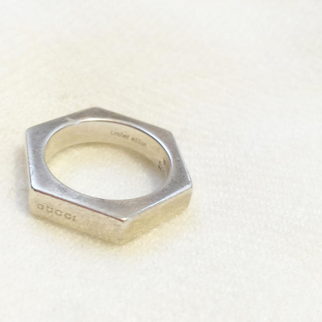 GUCCI - GUCCI 限定 六角形リングの通販 by banacloset♡｜グッチなら