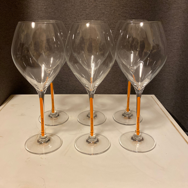 ヴーヴ クリコ シャンパングラス 新品未使用品 6脚セットの通販 by