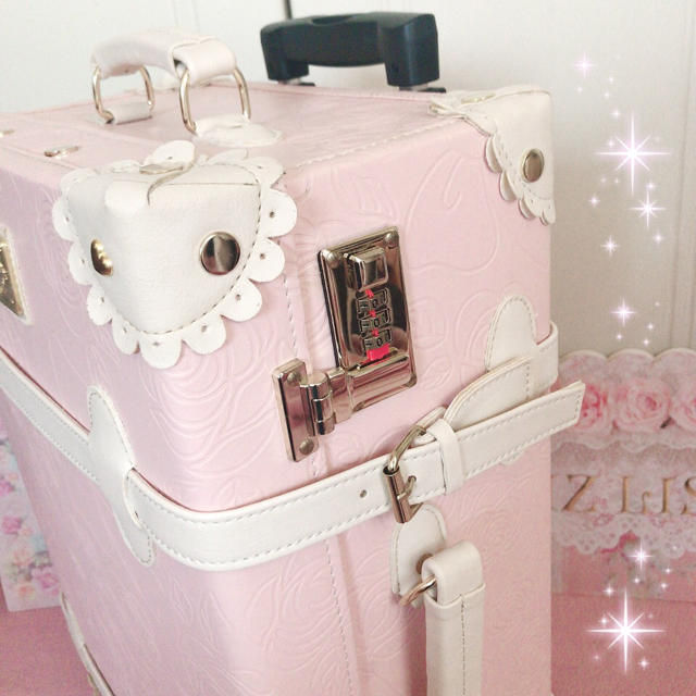 LIZ LISA - ☆リズリサLIZLISA☆薔薇＆リボン型押し☆トランクキャリー