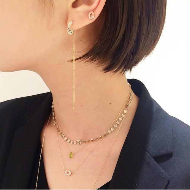 KAORU(カオル) Kaleido/カレイド キャッチチェーンピアス の通販 by