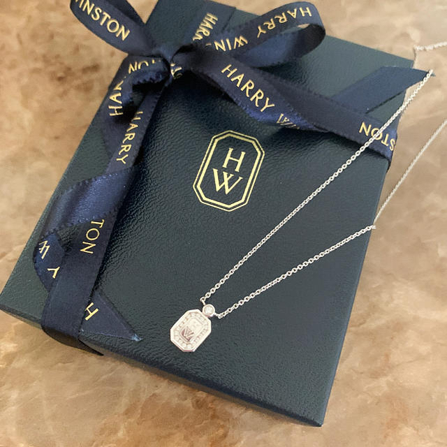 HARRY WINSTON - 完売商品❗️ ロゴネックレス❗️ハリーウィンストン