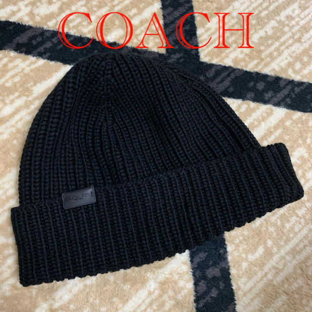COACH - COACH コーチ ニット帽 ビーニー ベレー帽 帽子 ブランド ハイ