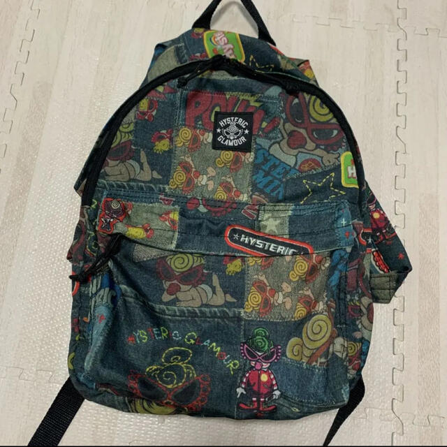 HYSTERIC MINI - ヒスミニ リュック ムック本 付録 デニム風 エコ