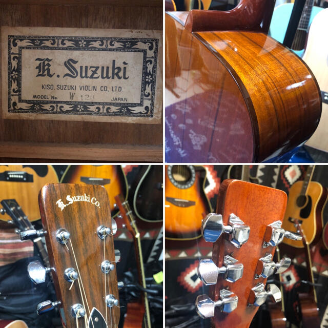 Kansas W-200 木曽鈴木製 70s 国産ビンテージ整備済 W-200 Kansas 木曽