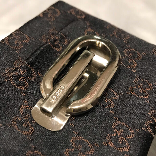 GUCCI - 【レア・美品】GUCCI グッチ マネークリップ G ロゴマークの