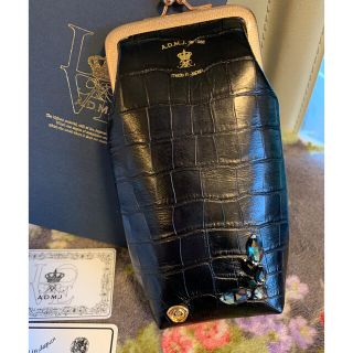 A.D.M.J. - 新品未使用 ADMJガマ口スワロフスキーマルチケースの通販