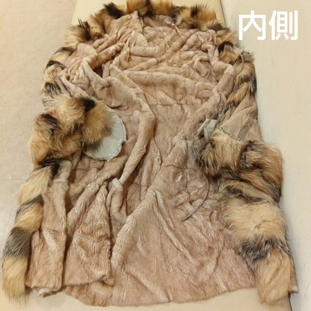 ROYAL CHIE - ロイヤルチエ 毛皮 ファー コート チエ イマイ