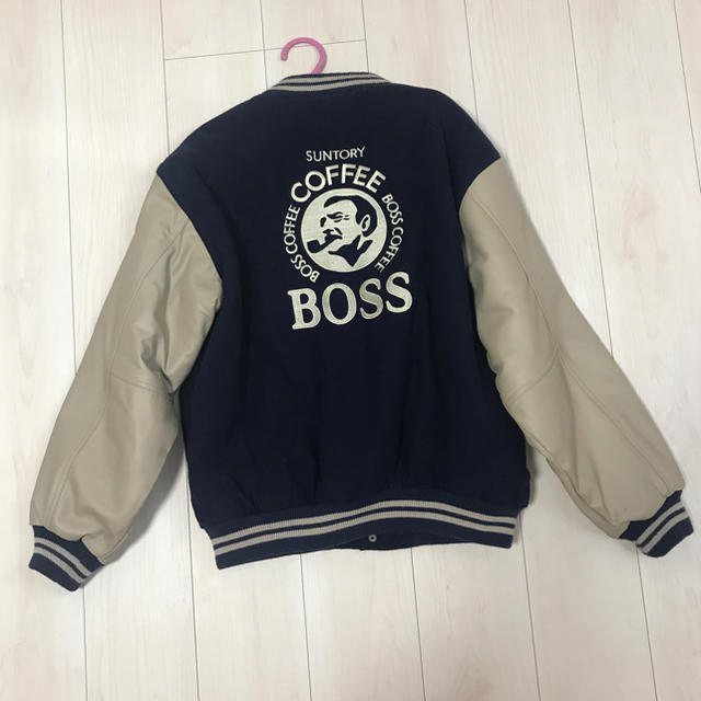 BOSS - BOSS スタジャン ボスジャン レザー ワッペンの通販 by ‪To‬