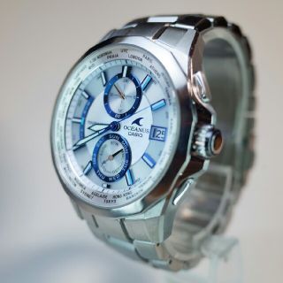 CASIO - カシオ オシアナス マンタ OCW-S2000 白蝶貝 電波ソーラーの