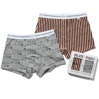 gelato pique - ジェラートピケ オム バレンタイン ボクサーパンツSET