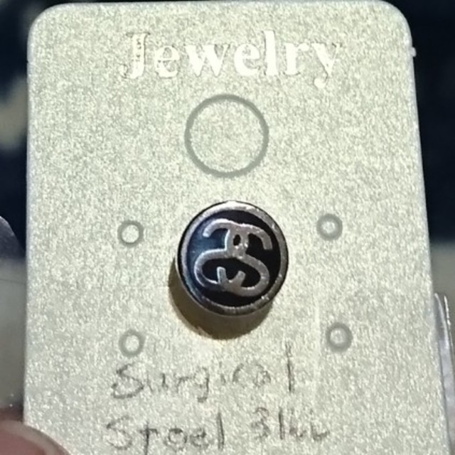 STUSSY - STUSSY ピアス シルバーの通販 by M's shop｜ステューシー