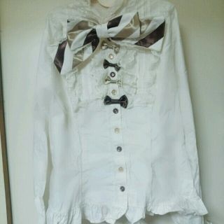 Angelic Pretty（シャツ/ブラウス(長袖/七分) ・ ブラウン/茶色系）の