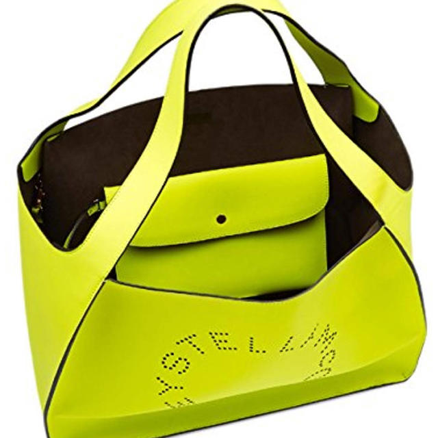 Stella McCartney - ステラマッカートニー バッグ 本物 ネオンイエロー