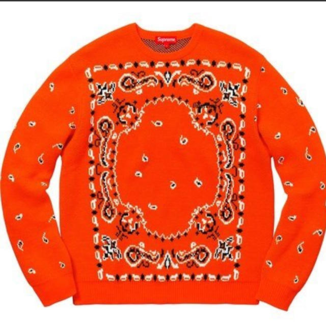 Supreme - 新春セール【M】Supreme Bandana Sweater 野村訓市 新品の