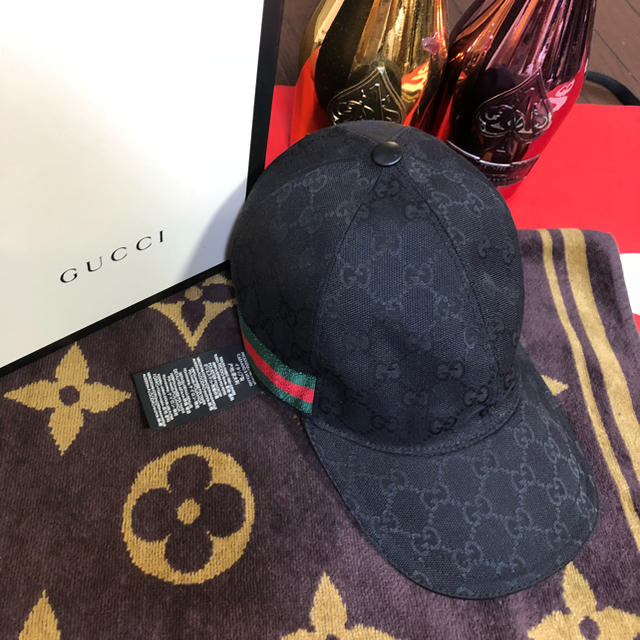 GUCCI - サトル様専用 GUCCI ベースボールGCキャップ 完備品の通販 by