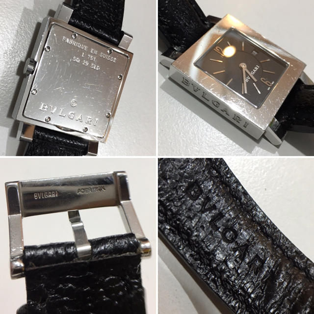 BVLGARI - ブルガリ・クアドラード・極美品・男女兼用の通販 by ミニー