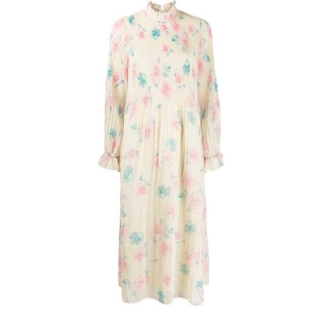 TOMORROWLAND - ganni ワンピース 花柄 白の通販 by もも's shop