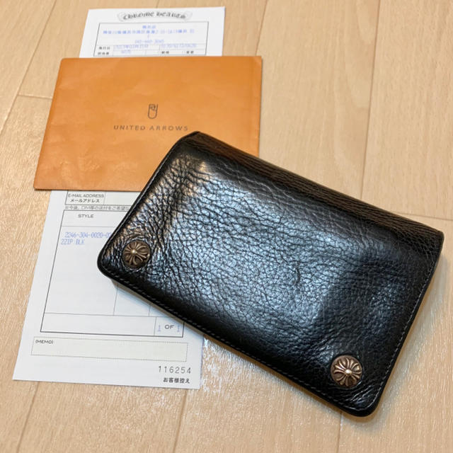 Chrome Hearts - インボイス原本付き クロムハーツ 2zip ウォレットの