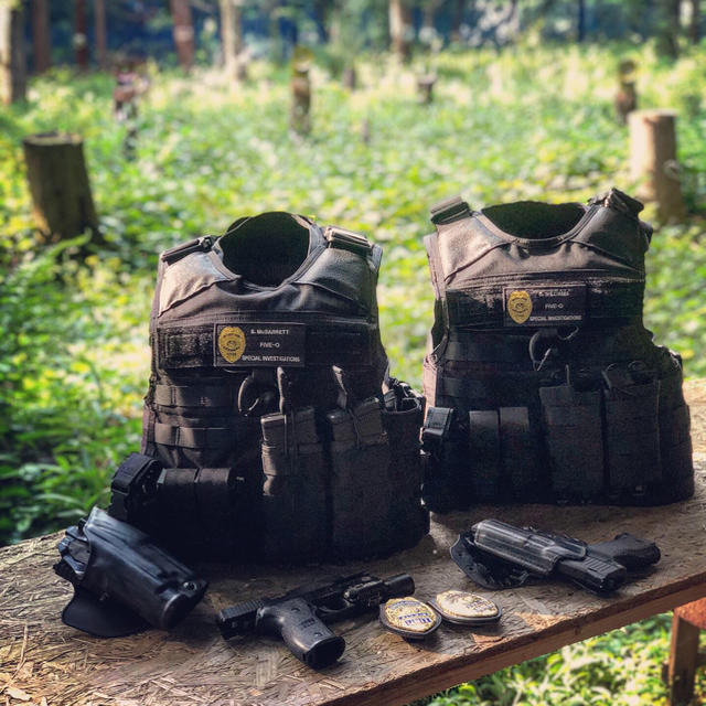 ハワイ five0 プレートキャリア 実物 特注カスタム仕様の通販 by 栗