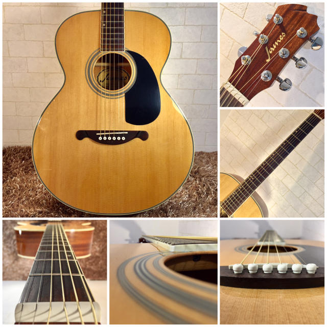 James - 1050.James JF350NA/トップ単板/低弦高調整済‼️の通販 by