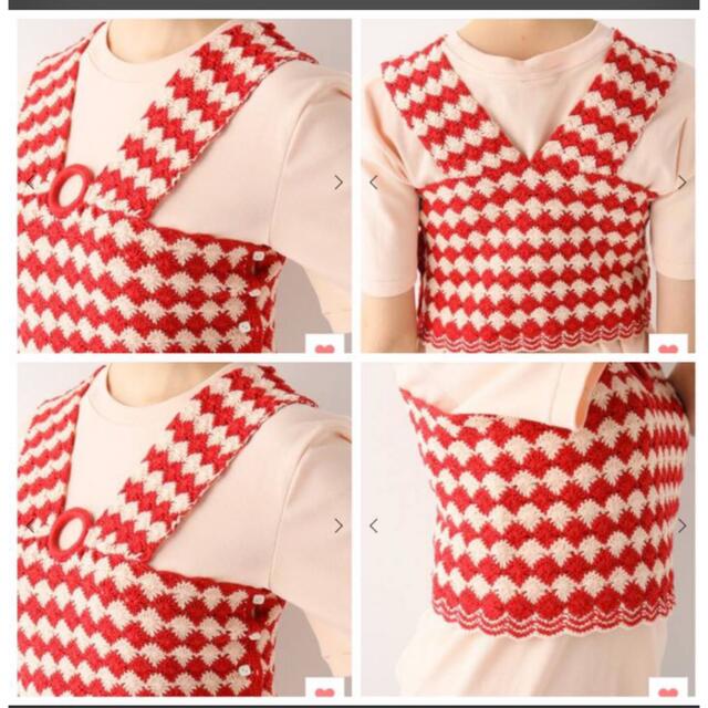 babaco - babacoのニットクロシェビスチェの通販 by ミルク's shop