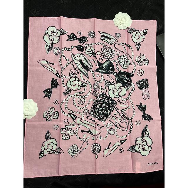 CHANEL - シャネル 新品 大判ハンカチ スカーフ バンダナ レアの通販