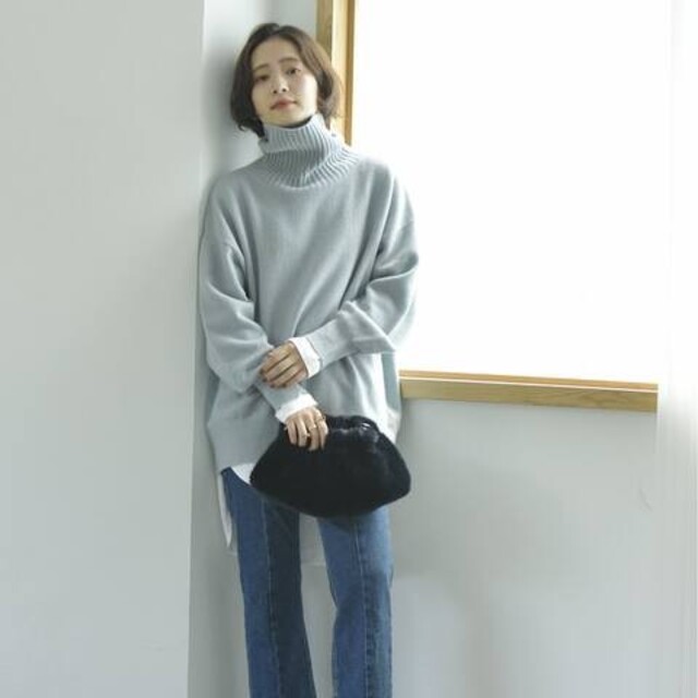 Spick & Span - 『Spick & Span』ウールカシミヤタートルネックプル