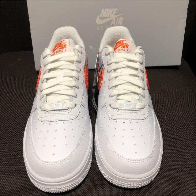NIKE - 25cm NIKE エアフォース1 オレンジ ペイズリーの通販 by