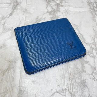LOUIS VUITTON（名刺入れ/定期入れ ・ ブルー・ネイビー/青色系）の