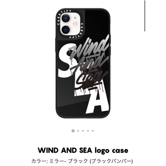 WIND AND SEA - WIND AND SEA CASETIFY iPhone 12miniの通販 by 山