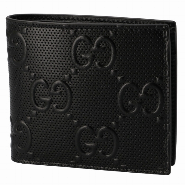 GUCCI - GUCCI メンズ 財布 二つ折り GGエンボスの通販 by AMAZING