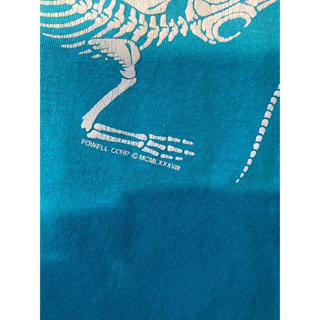 POWELL - 80'S 当時物 POWELL リザードボーンTシャツ ヴィンテージ USA