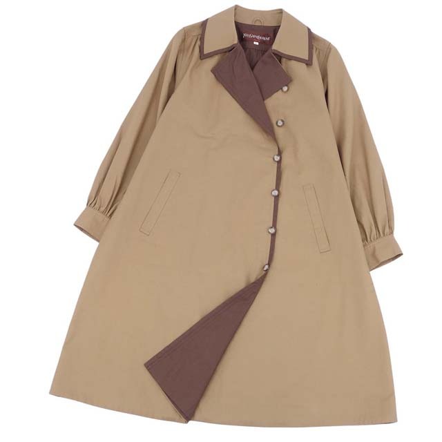 SAINT LAURENT - イヴサンローラン コート ロングコート ダブル