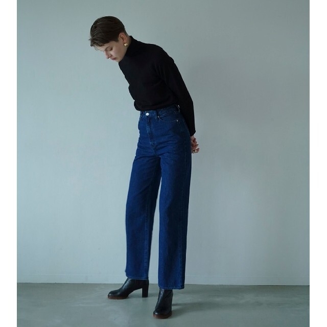 CLANE - 新品 SECOND DENIM PANTS インディゴ サイズ0の通販 by るい