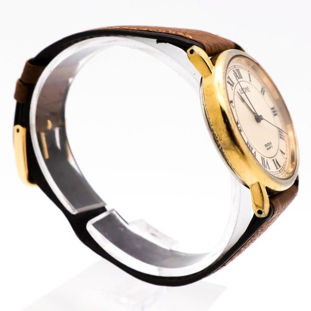 RICOH - 《希少》RICOH LEONE 腕時計 アイボリー レザー ヴィンテージ