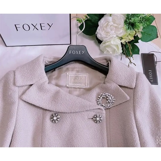 FOXEY - FOXEY 2020年ジュエル女優襟ジャケット38新品 reneの通販 by