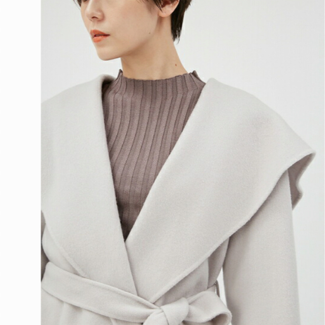 FRAY I.D - 【新品未使用】ショールカラーショートリバーコートの通販