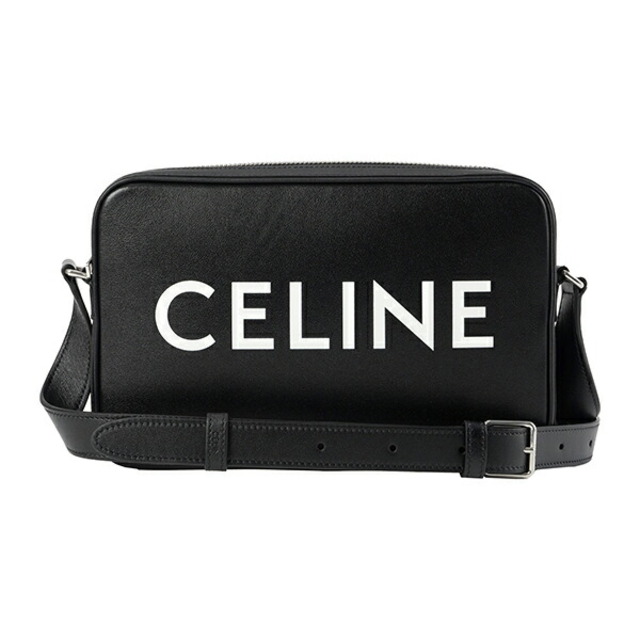 CELINE - 新品 セリーヌ CELINE ショルダーバッグ ロゴ ブラックの通販