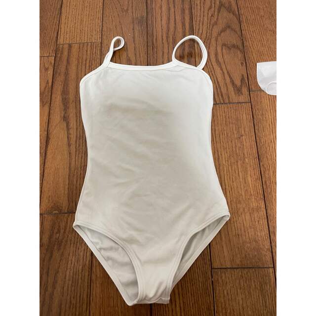 チャコット レオタード 白 スカート 付き 100 105 110 115の通販 by