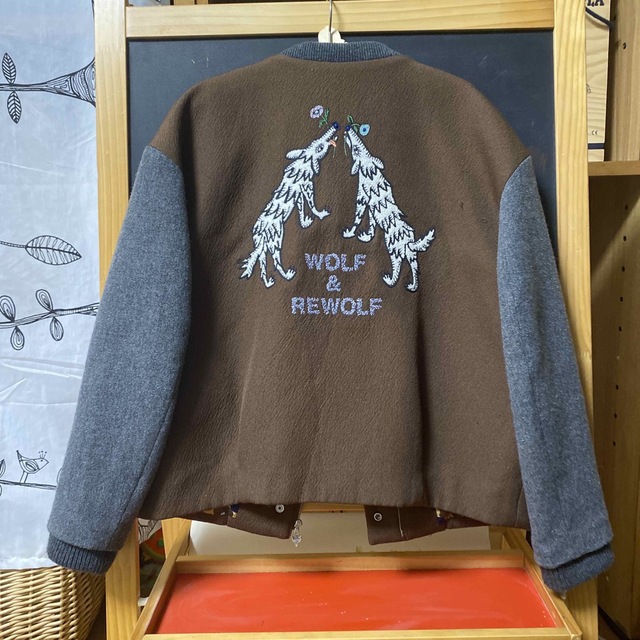 ミナペルホネン wolf & flower ブルゾン 38