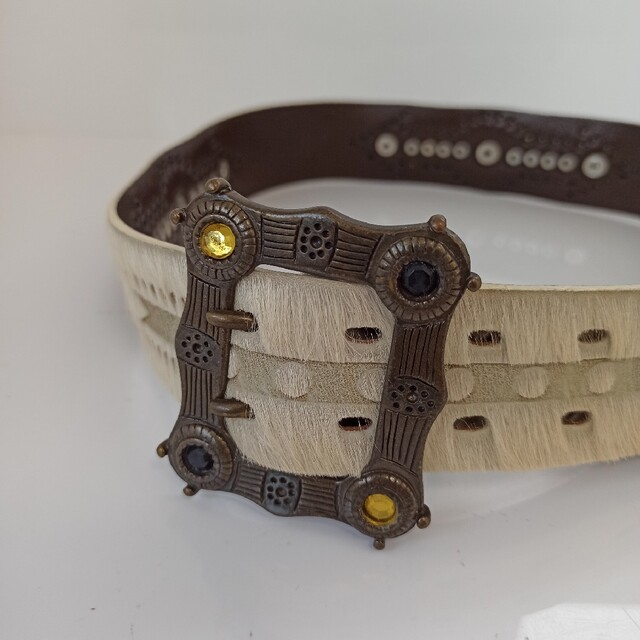 Debil's Skin デビルズスキン ハラコスタッズベルト アンティーク調の